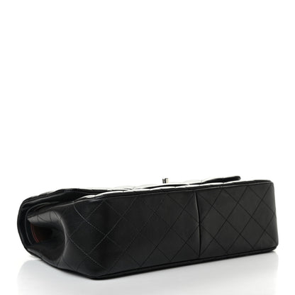 Chanel Lambskin Quilted Jumbo Double Flap Black 4 of 8