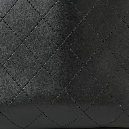 Chanel Calfskin Large Serial Shopper Tote Black 16 of 16