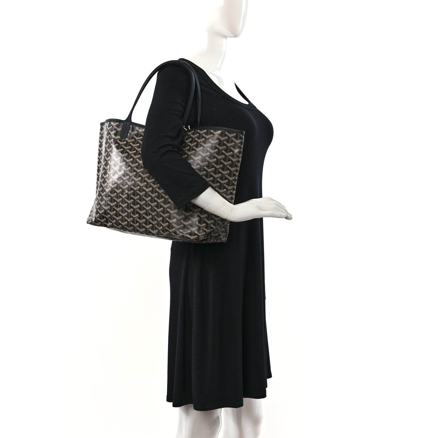 Goyardine Saint Louis PM Black