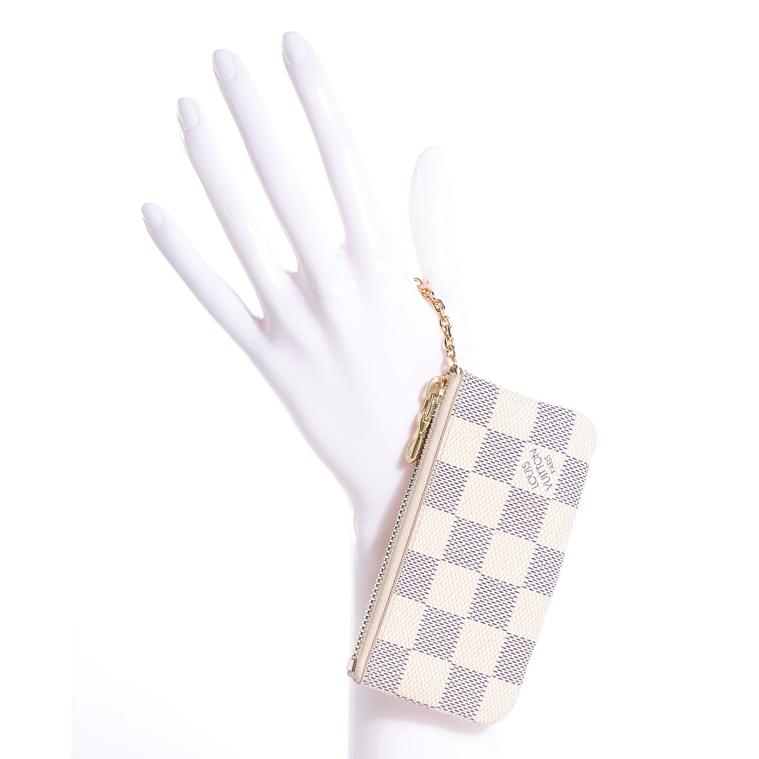 Louis Vuitton Damier Azur Key Pouch 2 of 6
