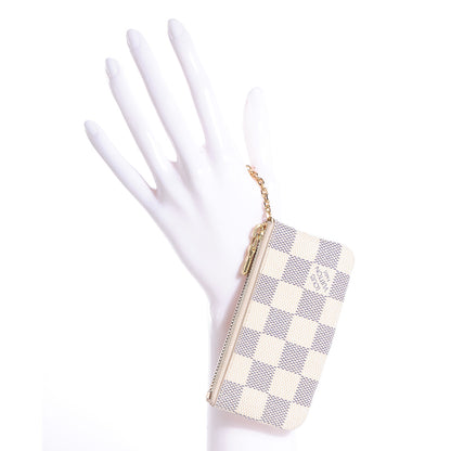 Louis Vuitton Damier Azur Key Pouch 2 of 6