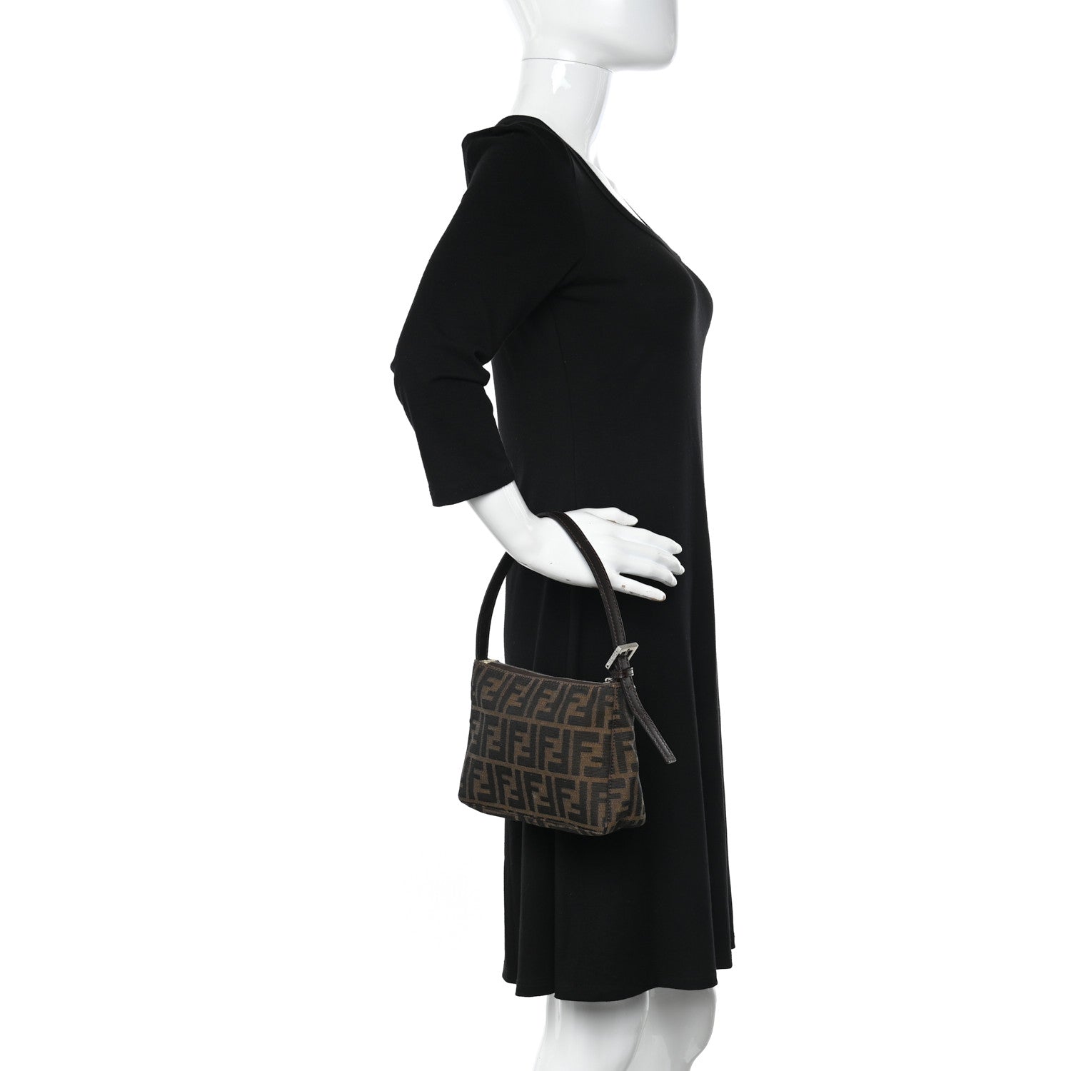 Fendi Zucca Mini Pochette Tobacco 1359487 – FASHIONPHILE