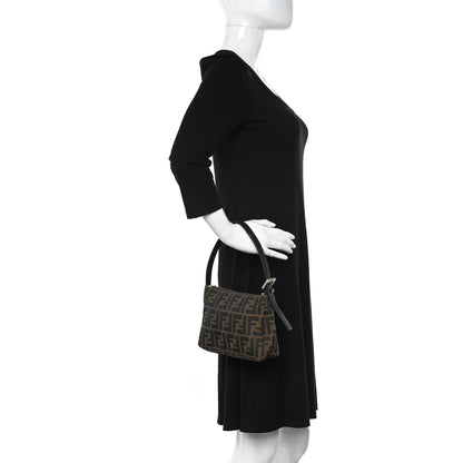Fendi Zucca Mini Pochette Tobacco 2 of 13
