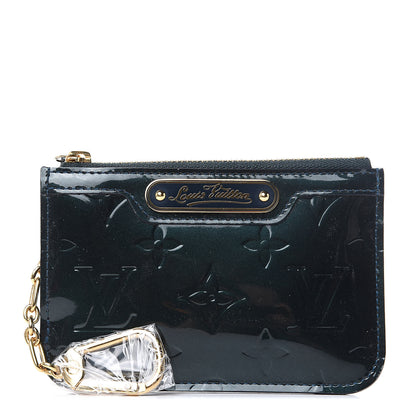 Louis Vuitton Vernis Key Pouch Blue Nuit 1 of 6