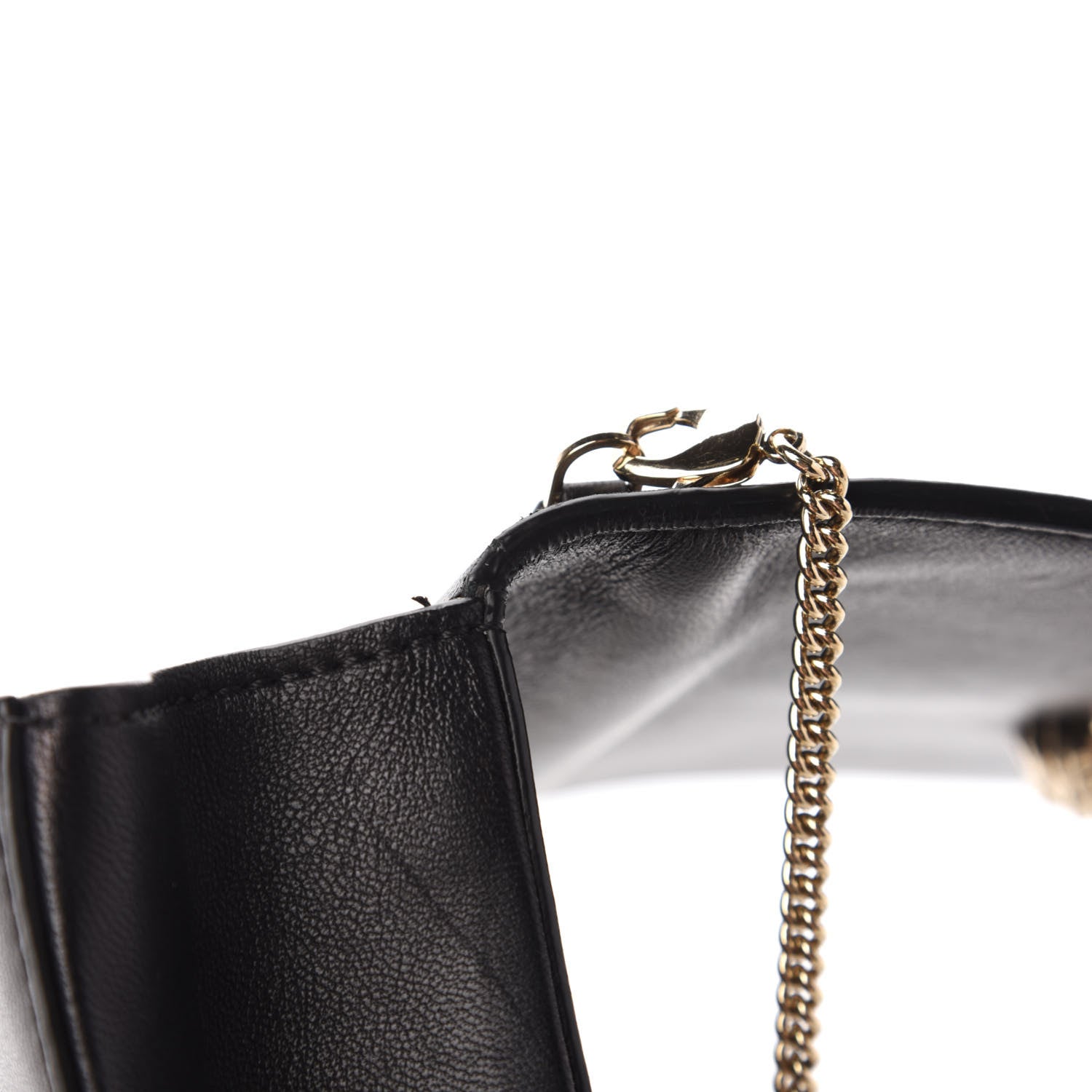 Versace Vitello Palazzo Medusa Evening Clutch Bag Black 10 of 10