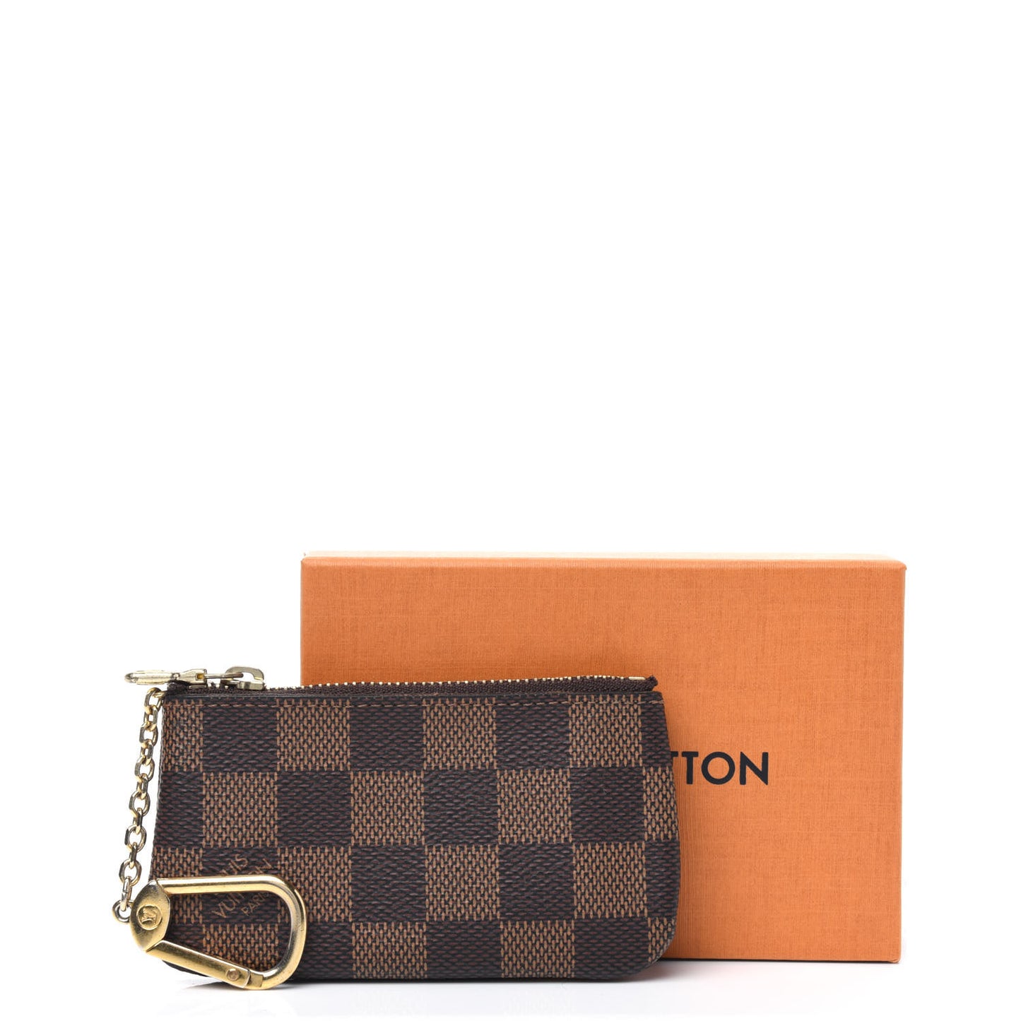 Damier Ebene Key Pouch