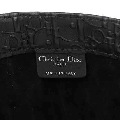 Christian Dior Oblique Calfskin Embossed Large Book Tote Black 6 of 17