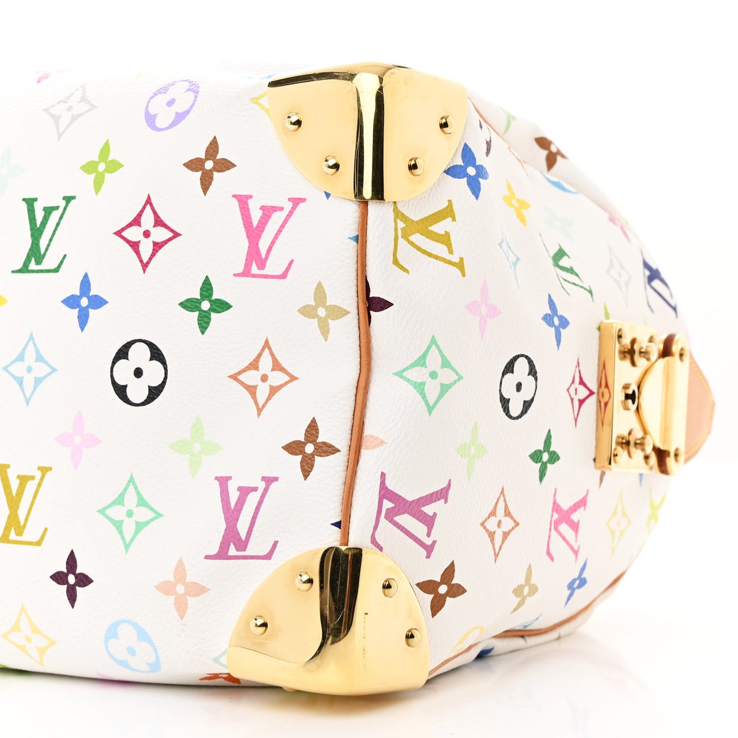Monogram Multicolor Speedy 30 White