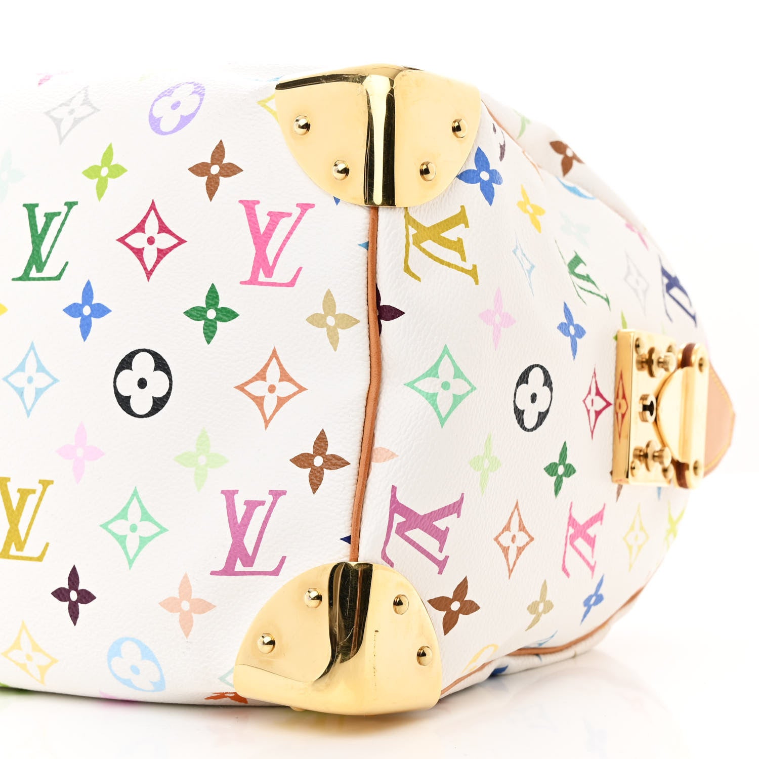 Louis Vuitton Monogram Multicolor Speedy 30 White 9 of 12