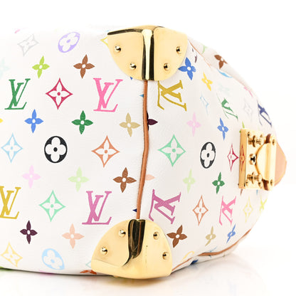 Louis Vuitton Monogram Multicolor Speedy 30 White 9 of 12