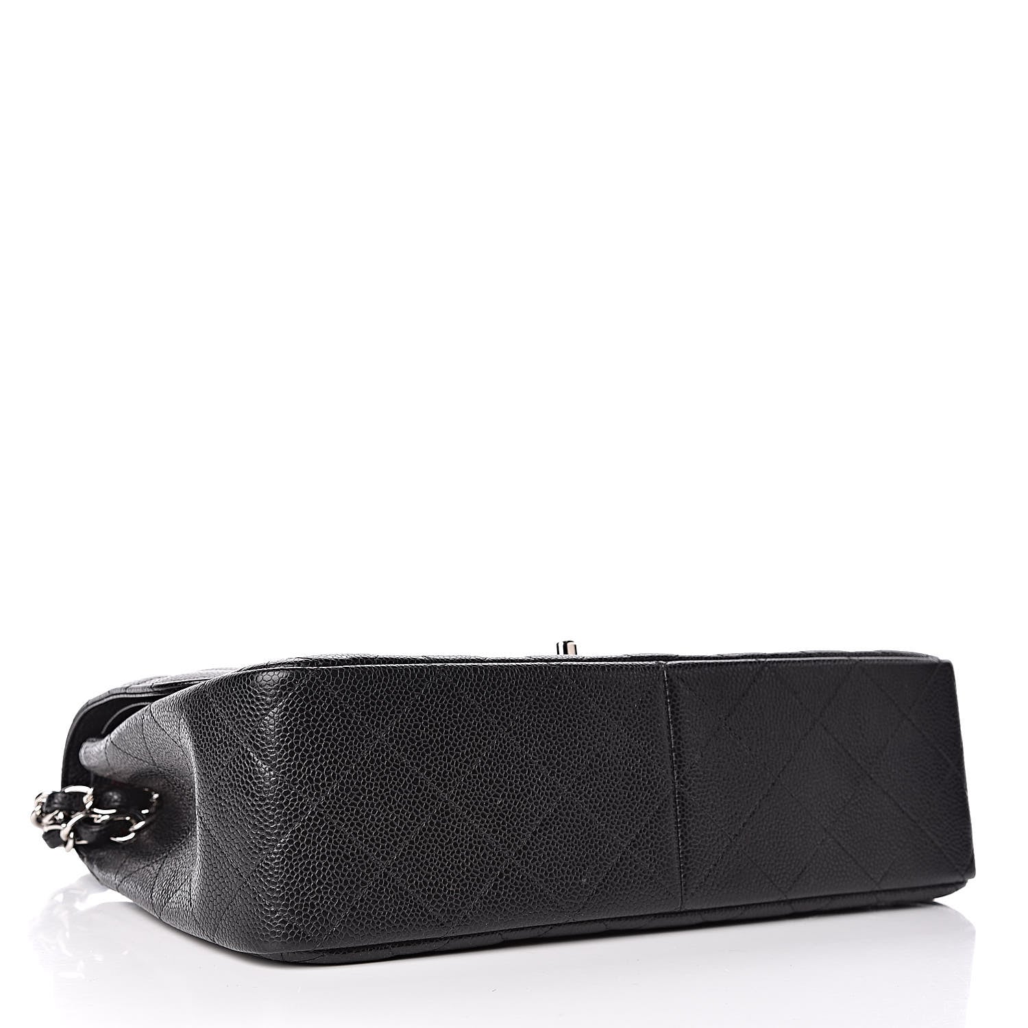 Chanel Caviar Quilted Jumbo Double Flap Black 4 of 13