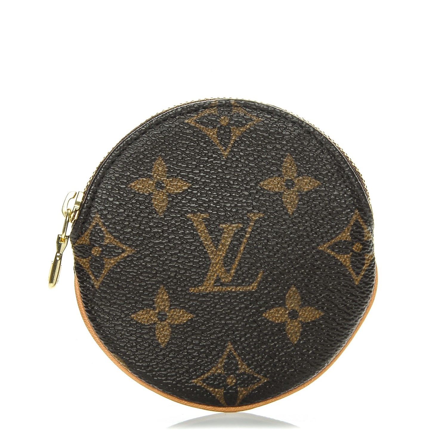 Monogram Round Coin Purse