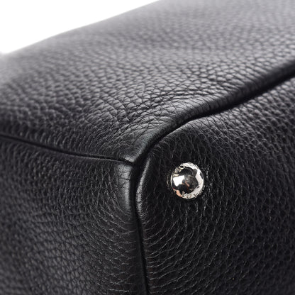 Prada Vitello Daino Pocket Tote Black 11 of 13