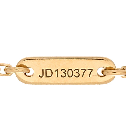 Van Cleef & Arpels 18K Yellow Gold Mother of Pearl Sweet Alhambra Bracelet 4 of 5