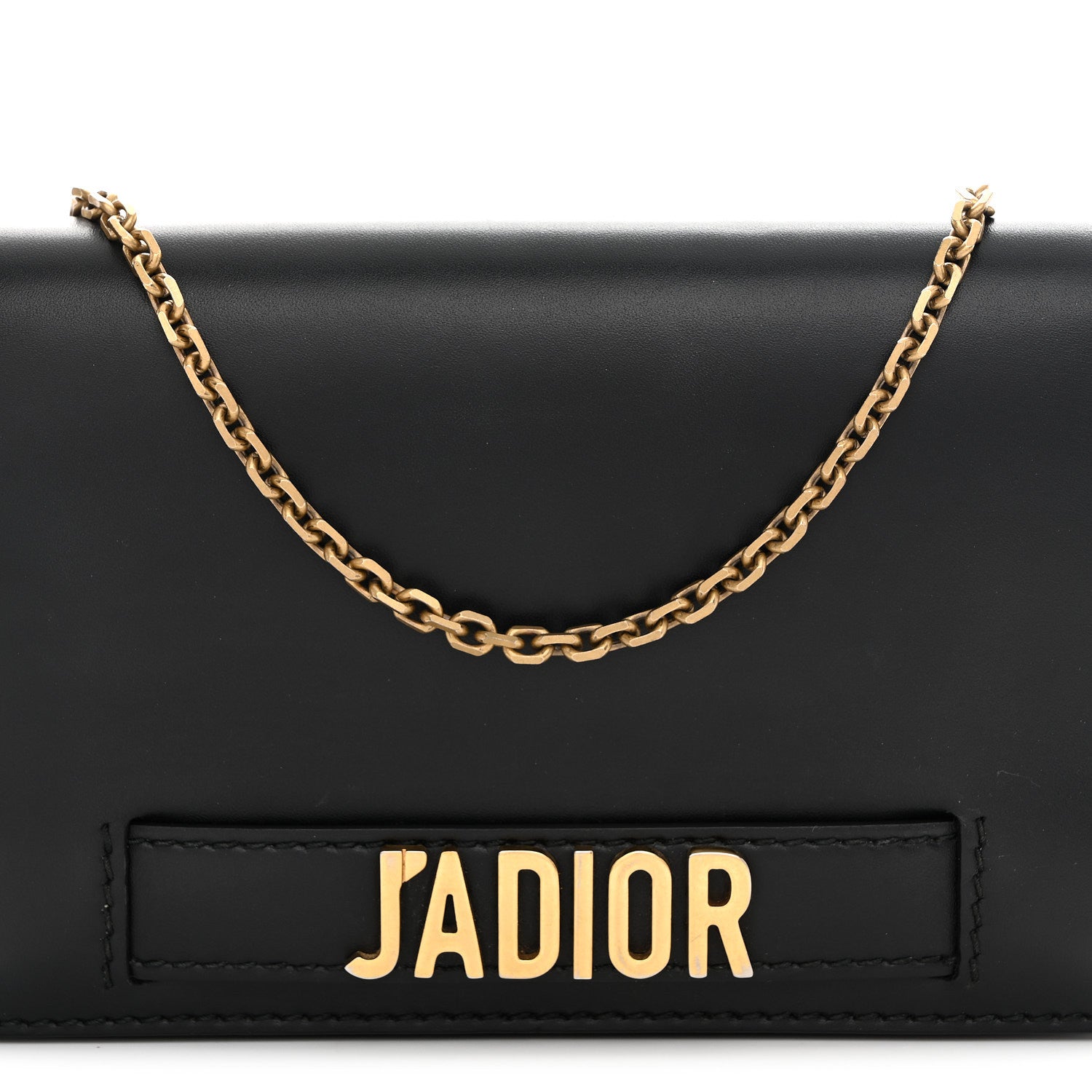Christian Dior Calfskin J'Adior Wallet on Chain Pouch Black 8 of 14