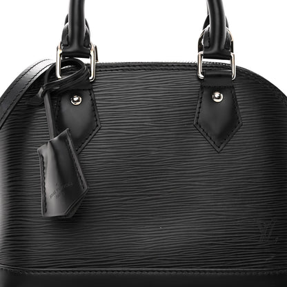 Louis Vuitton Epi Alma BB Black 7 of 9