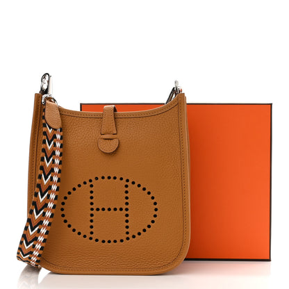 Hermes Taurillon Clemence Allegro Evelyne TPM Sesame 11 of 11