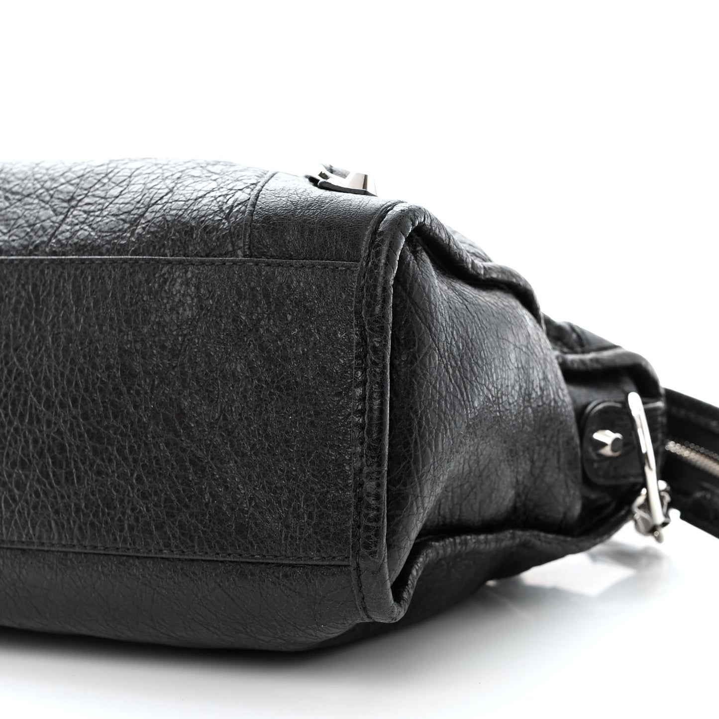 Agneau Classic Silver Hardware S City Black