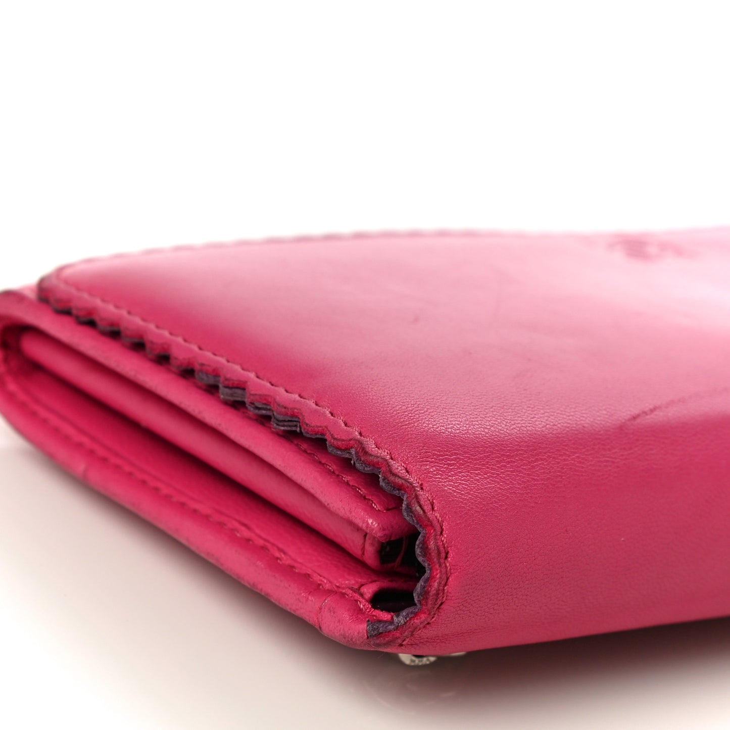 Calfskin Continental Wallet Lipstick