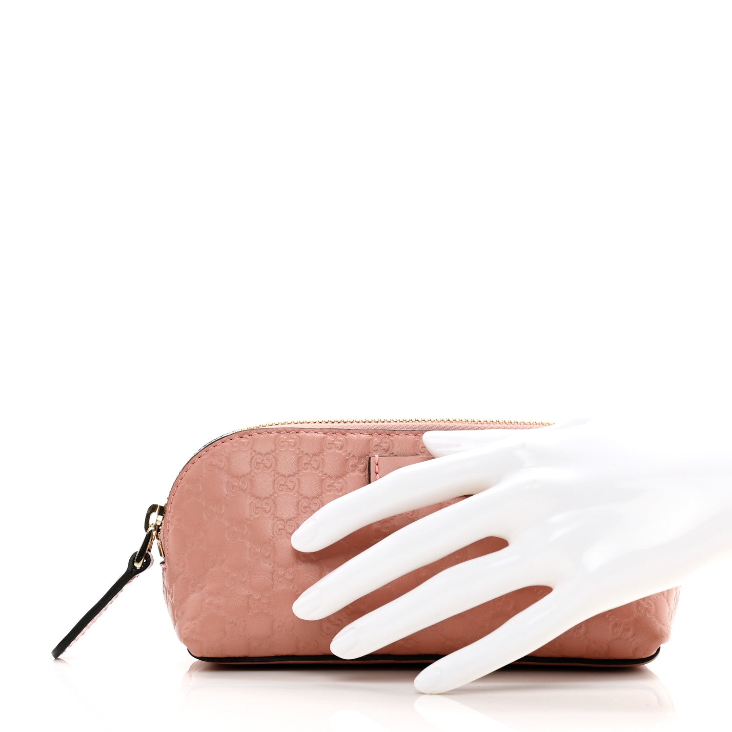 Gucci Microguccissima Small Cosmetic Case Soft Pink 2 of 8