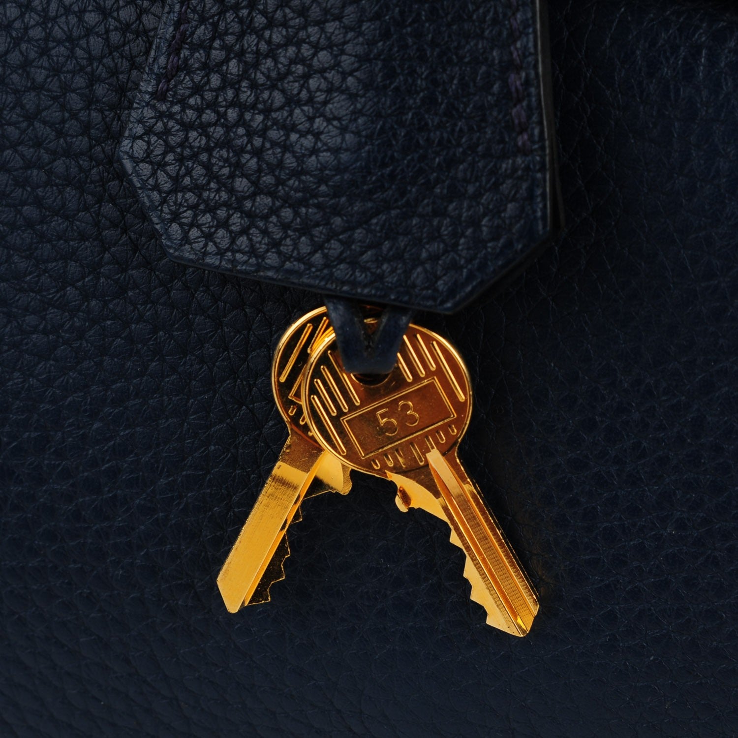 Hermes Taurillon Clemence Shoulder Kelly 40 Bleu De Malte 13 of 21