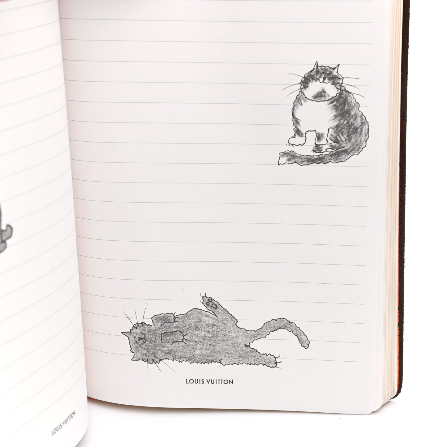 Catogram Clemence Notebook MM Marron