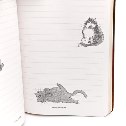 Louis Vuitton Catogram Clemence Notebook MM Marron 6 of 6