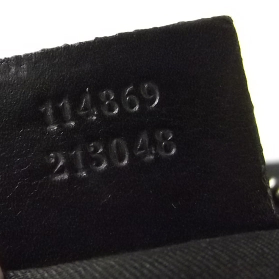 Gucci Monogram Reins Hobo Black 7 of 9