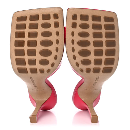 Bottega Veneta Lambskin Stretch Mule Sandals 37 Lollipop 5 of 11