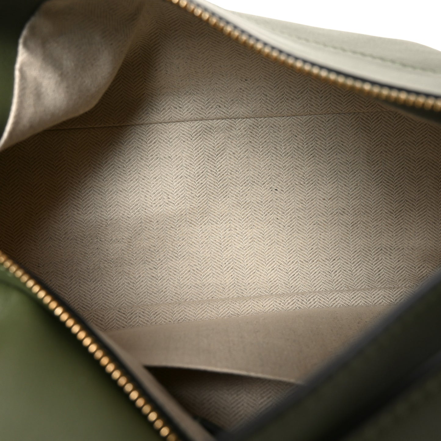 Calfskin Puzzle Hobo Avocado