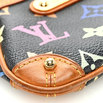 Louis Vuitton Monogram Multicolor Pochette Milla PM Black 4 of 8