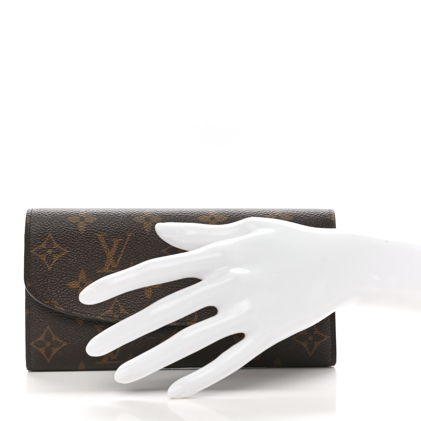 Monogram Emilie Wallet Rose Ballerine