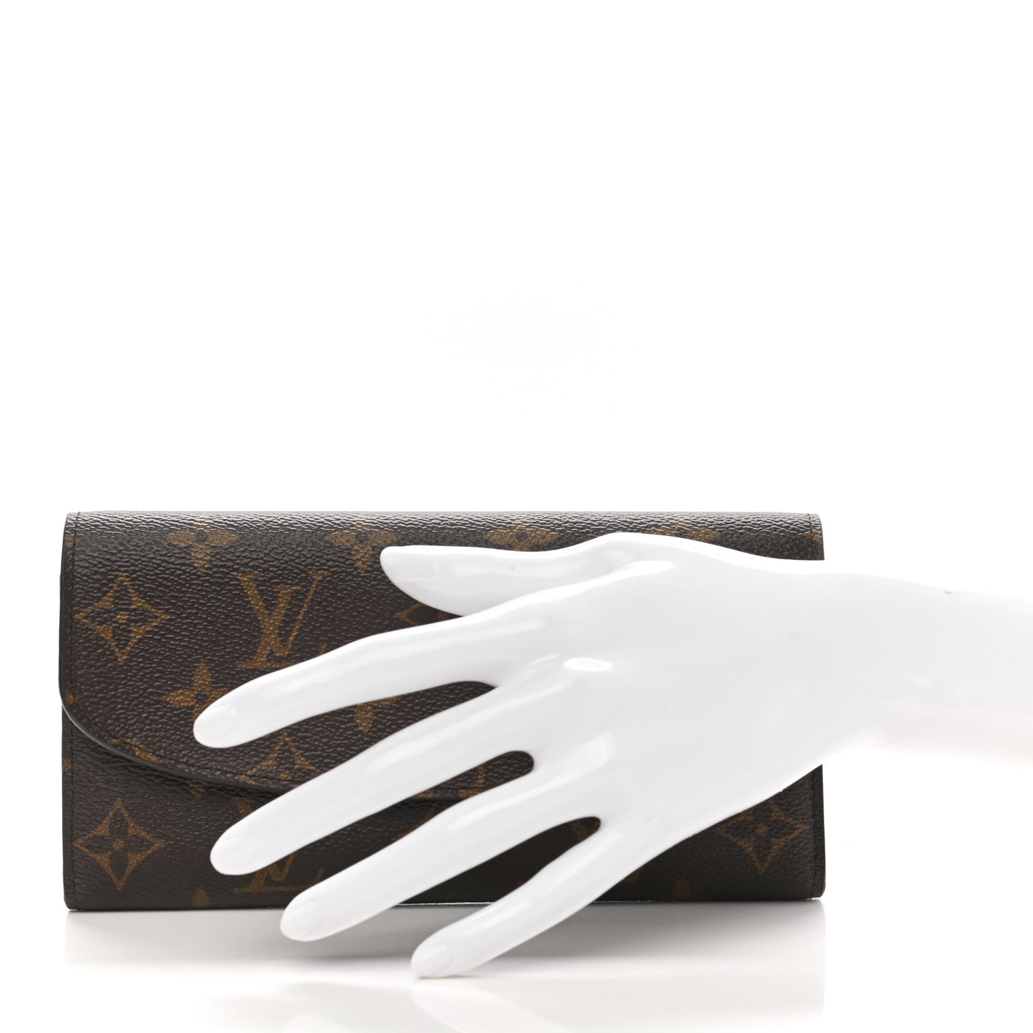 Louis Vuitton Monogram Emilie Wallet Rose Ballerine 2 of 10