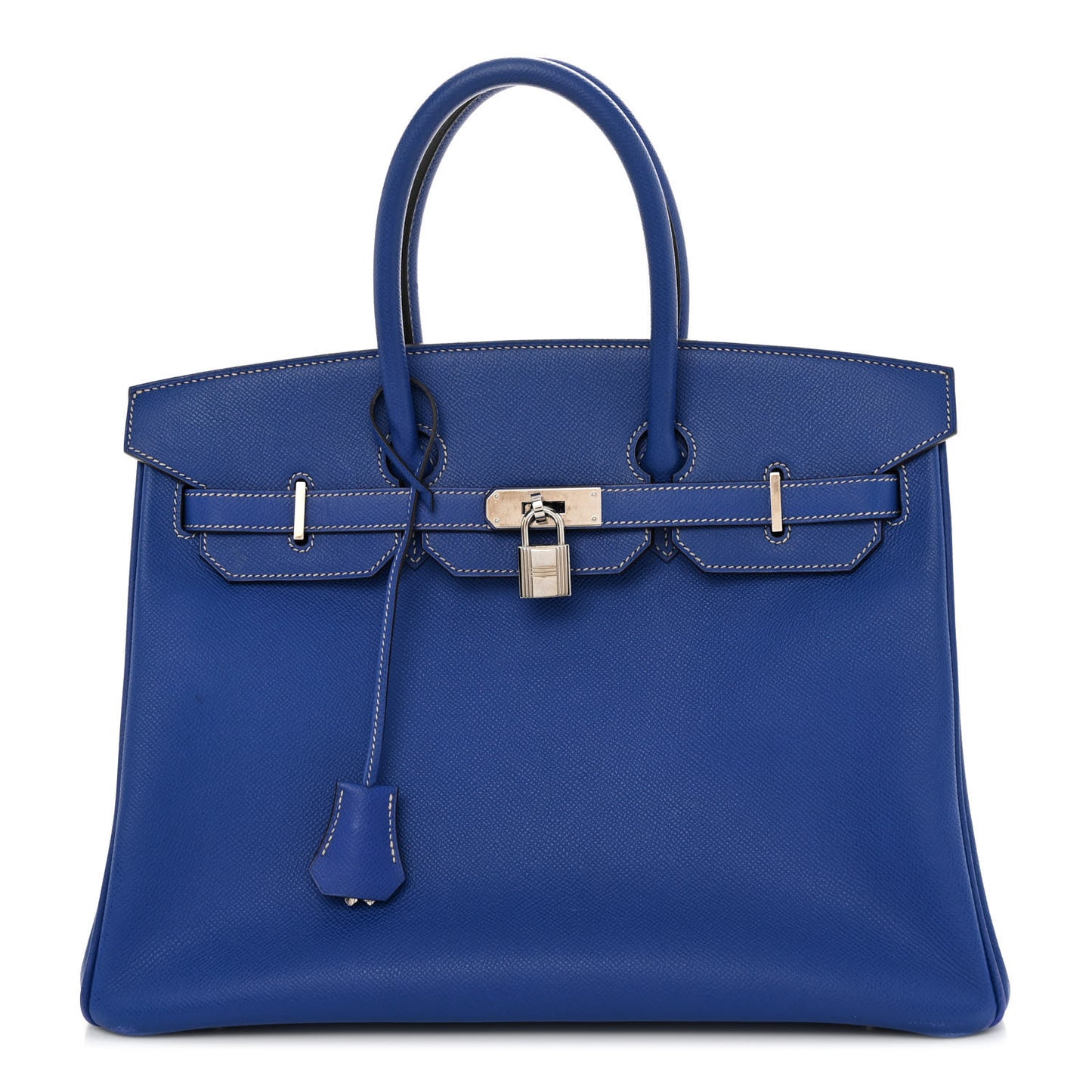 Epsom Candy Birkin 35 Bleu Electrique Mykonos
