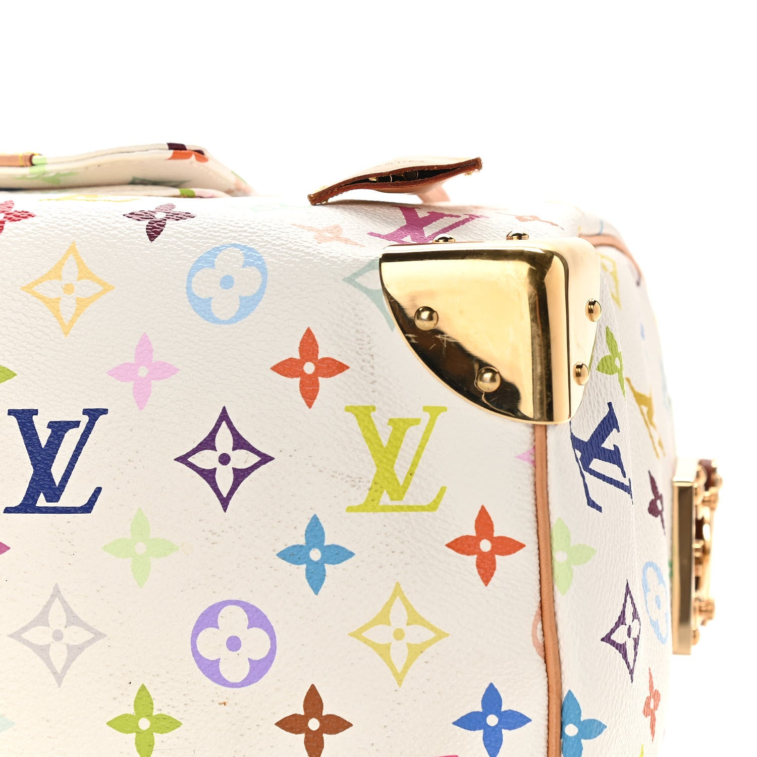 Louis Vuitton Monogram Multicolor Speedy 30 White 11 of 13
