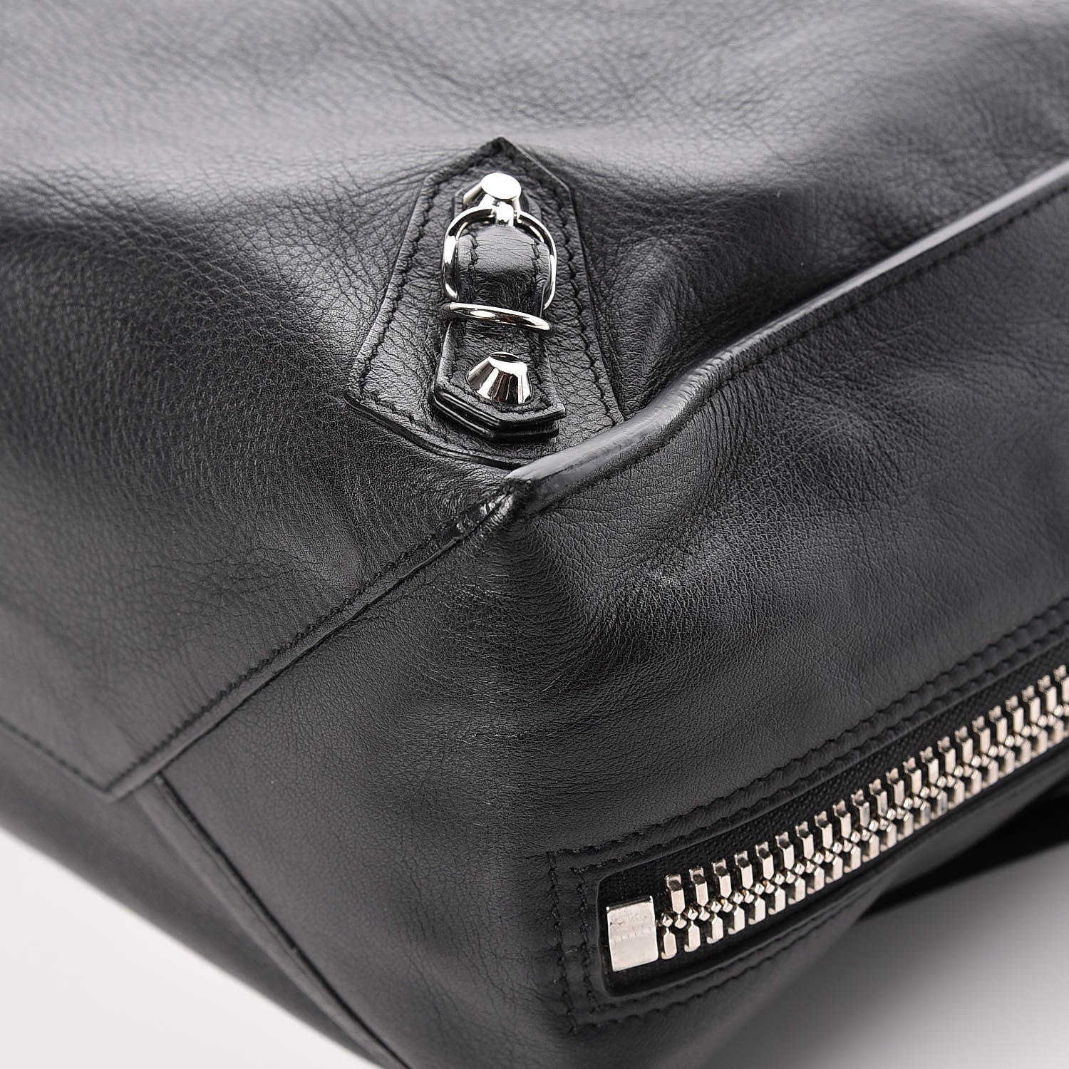 Balenciaga Veau Papier A5 Zip Around Tote Black 10 of 13