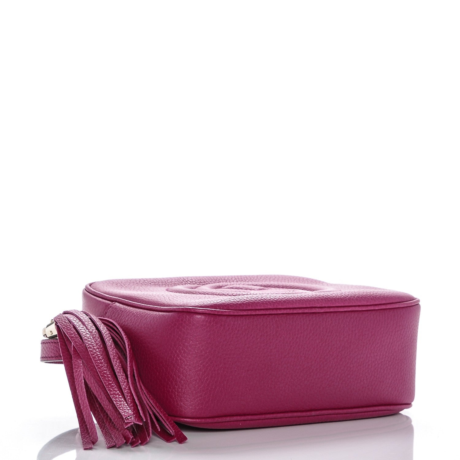 Gucci Cellarius Calfskin Small Soho Disco Bag Bright Bouganville 4 of 6