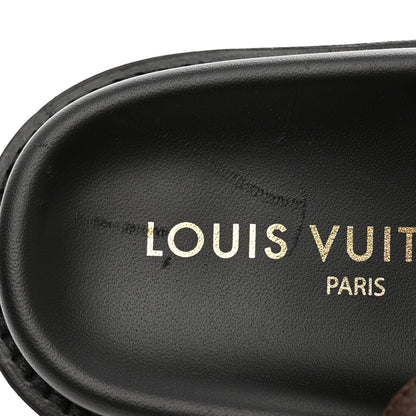Louis Vuitton Monogram LV Sunset Comfort Flat Sandals 40 Cacao Brown 9 of 11
