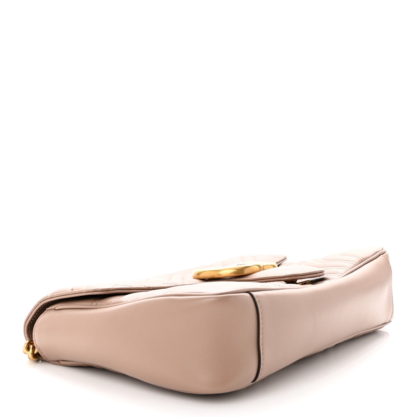 Calfskin Matelasse Medium GG Marmont Shoulder Bag Porcelain Rose