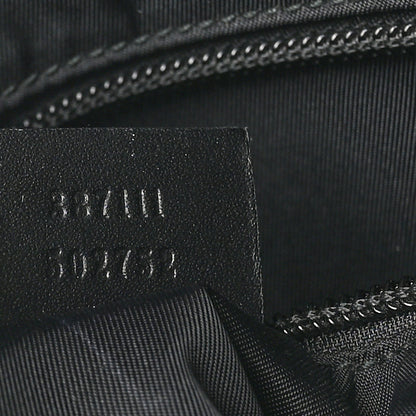 Gucci GG Supreme Monogram Web Messenger Bag Black 7 of 10