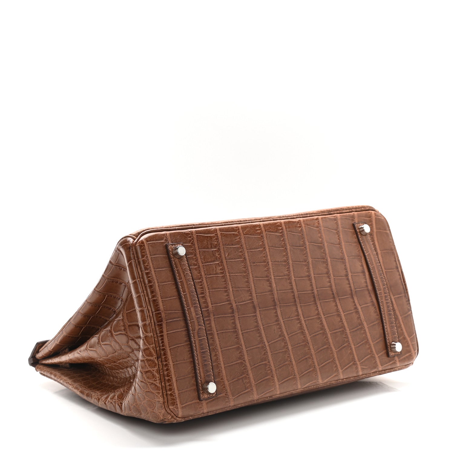 Hermes Matte Alligator Birkin 35 Alezan 4 of 10