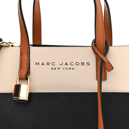 Marc Jacobs Calfskin Mini Grind Tote Bag Sandshell Multicolor 8 of 11