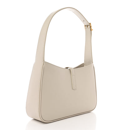 Saint Laurent Smooth Calfskin Le 5 A 7 Hobo Blanc Vintage 2 of 10