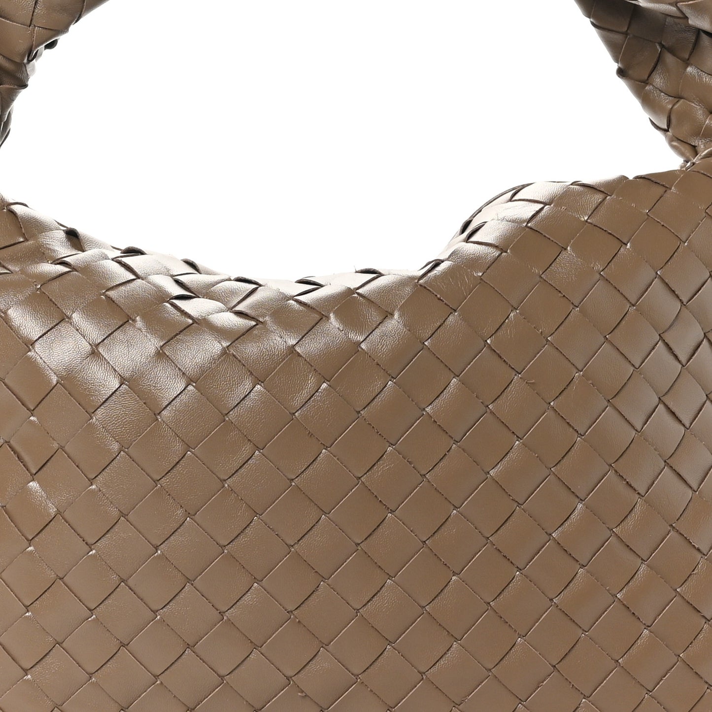 Calfskin Intrecciato Small Hop Pinecone