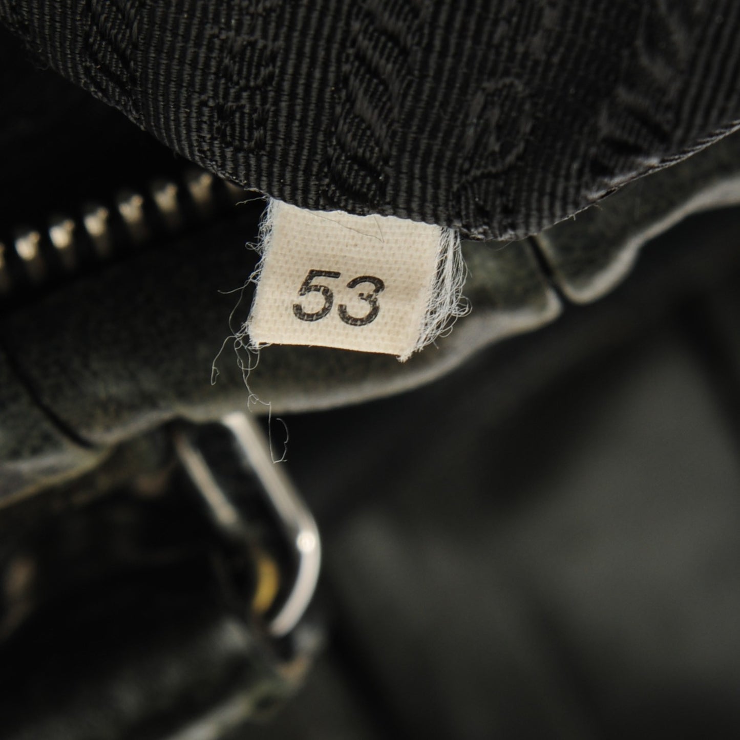 Nappa Gaufre Shoulder Bag Nero Black