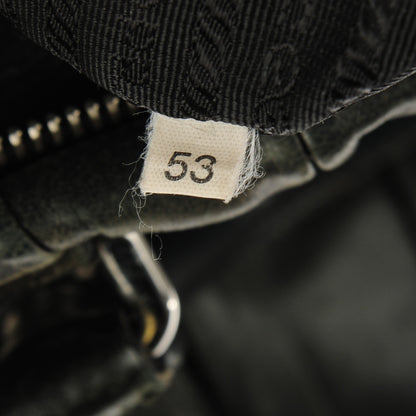 Prada Nappa Gaufre Shoulder Bag Nero Black 3 of 14