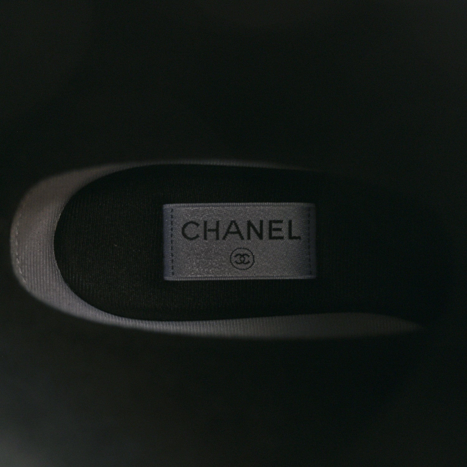 Chanel Caoutchouk CC High Boots 41 Khaki Black 8 of 10