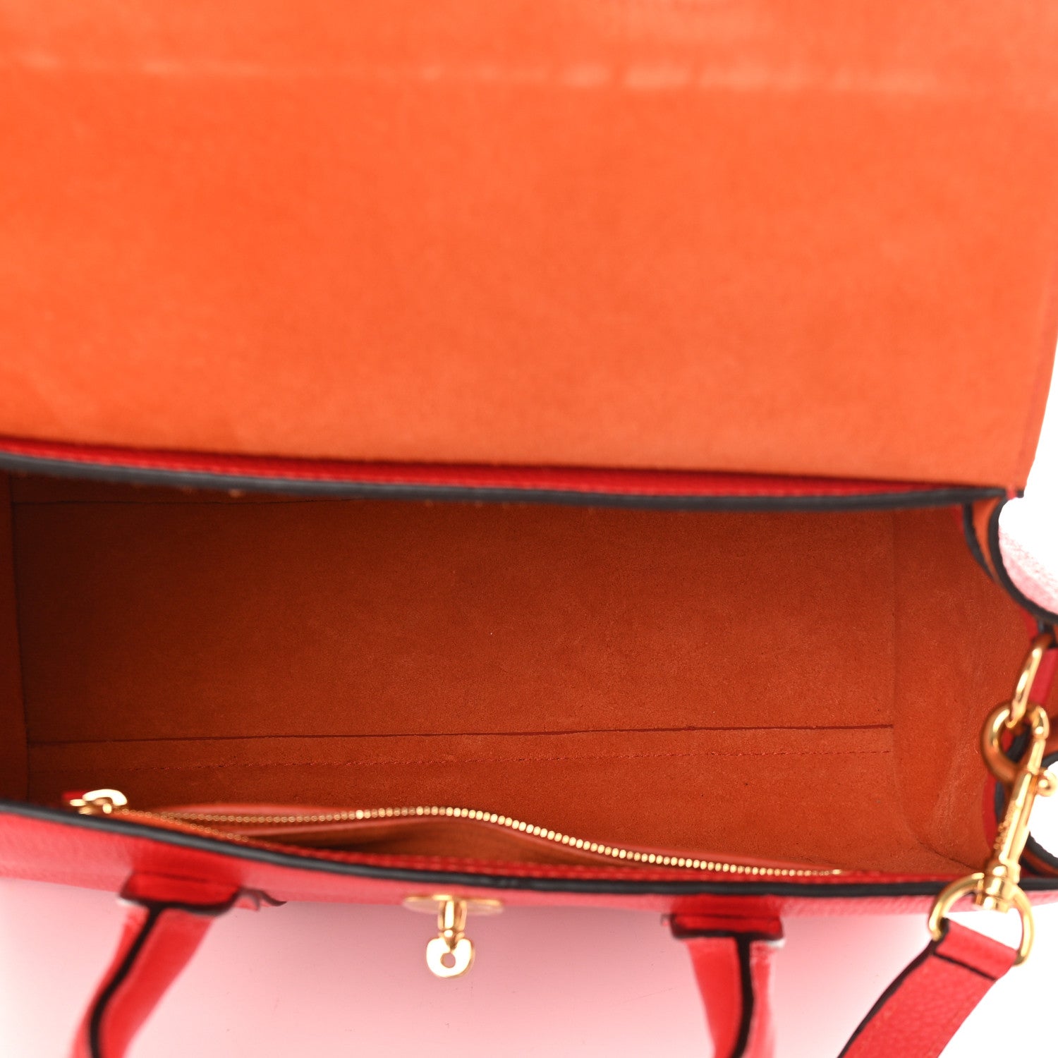 Mulberry Classic Grain Small New Bayswater Fiery Red 5 of 9
