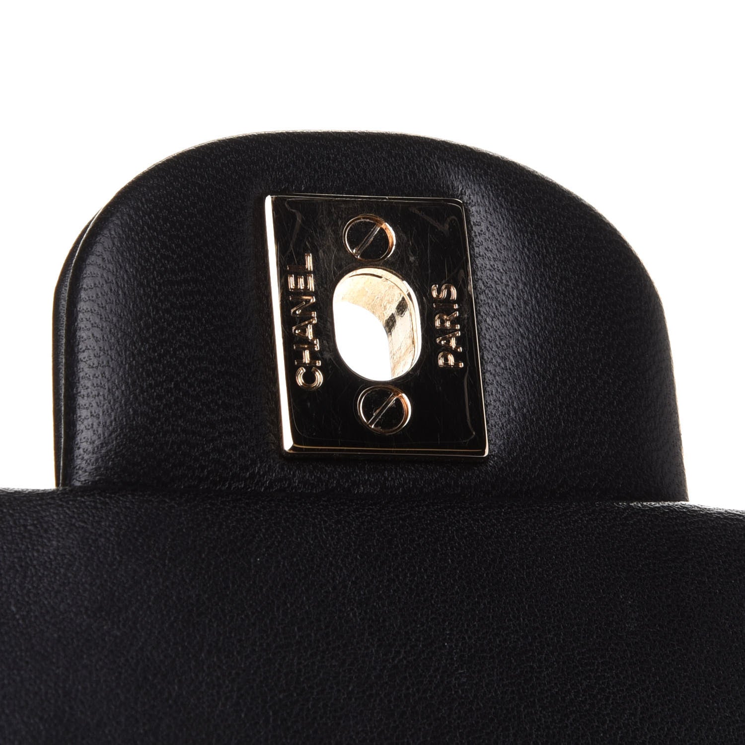 Chanel Lambskin Quilted Mini Rectangular Flap Black 9 of 14