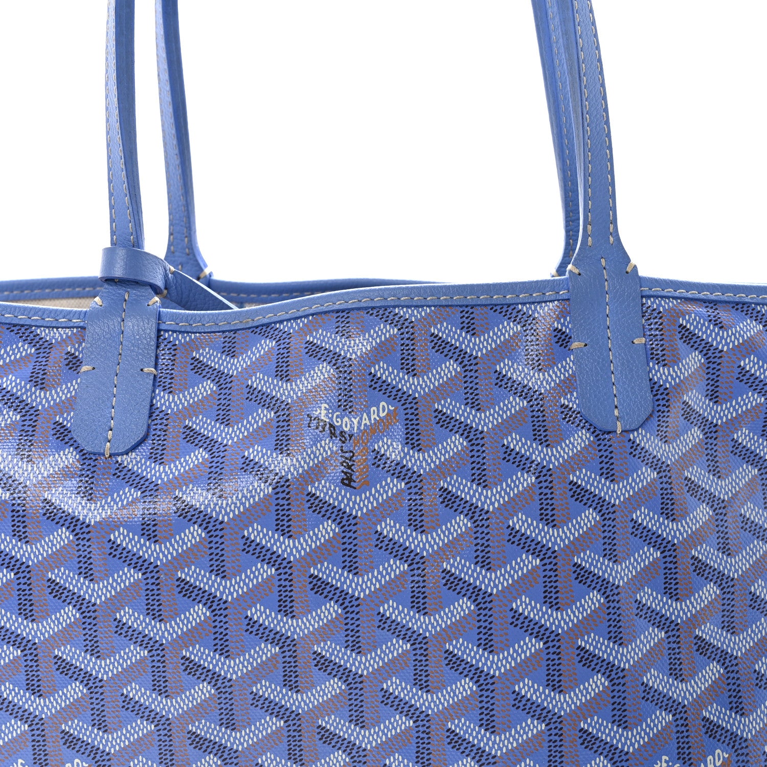 Goyard Goyardine Le Jardin Saint Louis PM Iris 9 of 11
